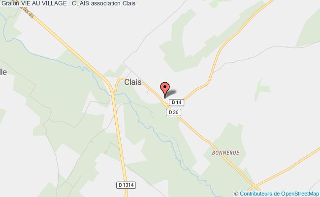 plan association Vie Au Village : Clais Clais