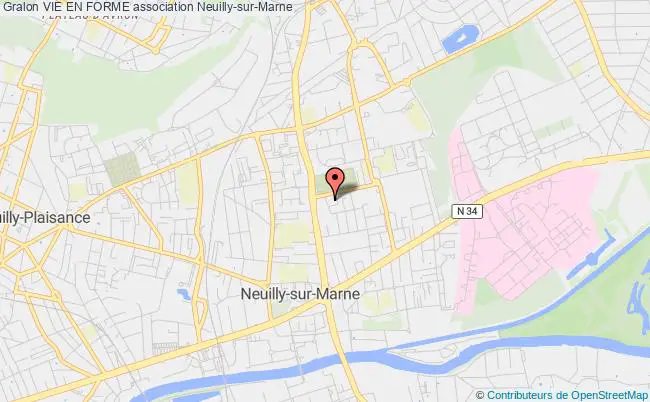 plan association Vie En Forme Neuilly-sur-Marne