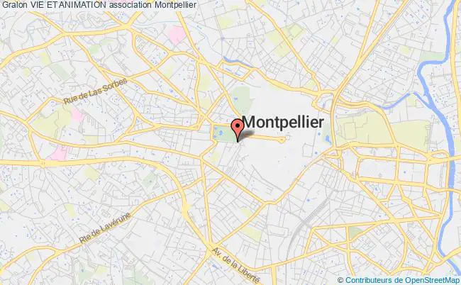plan association Vie Et Animation Montpellier