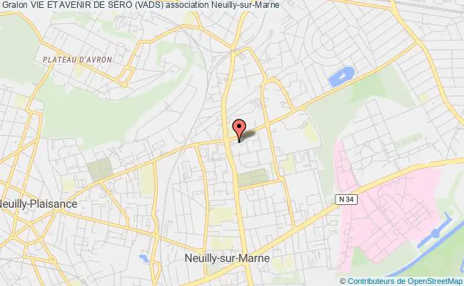 plan association Vie Et Avenir De SÉro (vads) Neuilly-sur-Marne