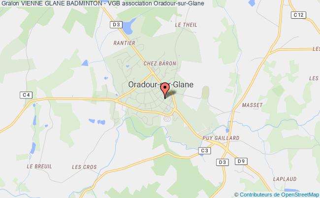 plan association Vienne Glane Badminton - Vgb Oradour-sur-Glane