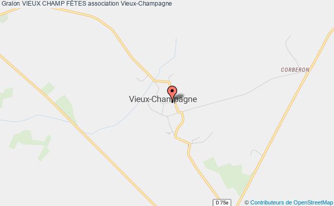 plan association Vieux Champ FÊtes Vieux-Champagne