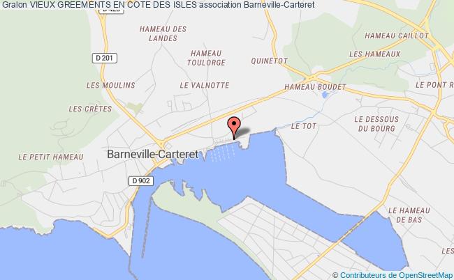 plan association Vieux Greements En Cote Des Isles Barneville-Carteret