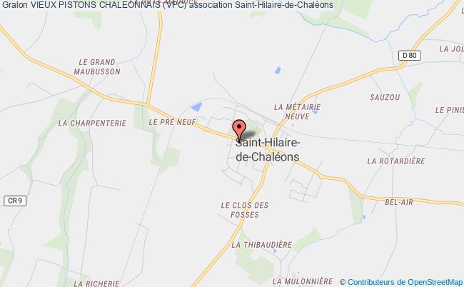 plan association Vieux Pistons Chaleonnais (vpc) Saint-Hilaire-de-Chaléons
