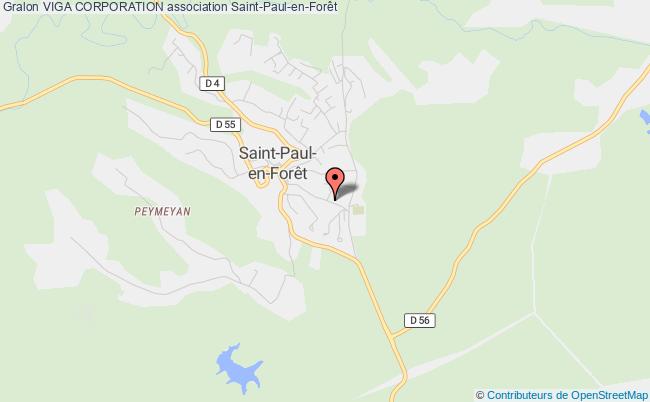 plan association Viga Corporation Saint-Paul-en-Forêt