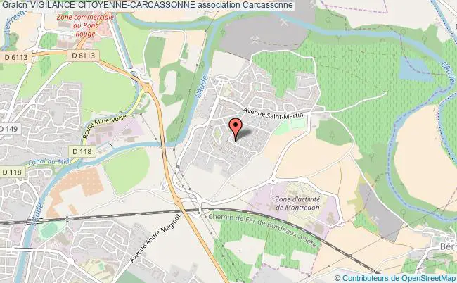 plan association Vigilance Citoyenne-carcassonne Carcassonne