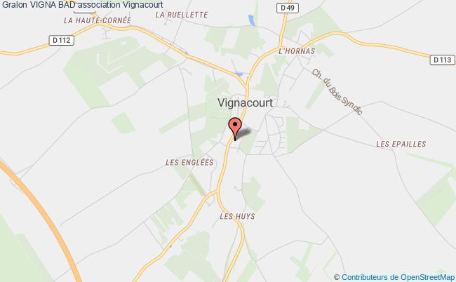 plan association Vigna Bad Vignacourt