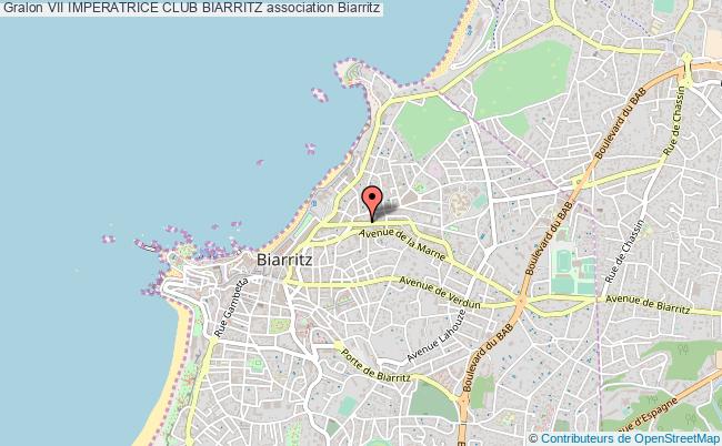 plan association Vii Imperatrice Club Biarritz Biarritz