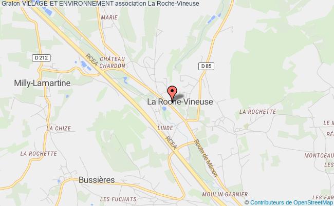 plan association Village Et Environnement La    Roche-Vineuse
