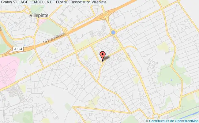plan association Village Lemcella De France Villepinte
