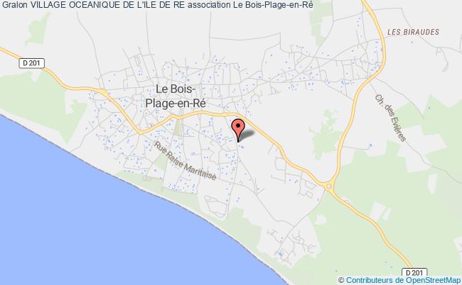 plan association Village Oceanique De L'ile De Re Le    Bois-Plage-en-Ré