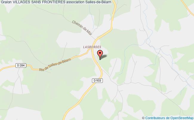 plan association Villages Sans Frontieres Salies-de-Béarn