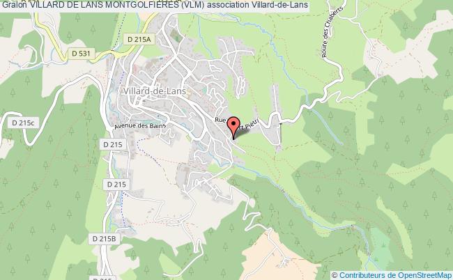 plan association Villard De Lans Montgolfieres (vlm) Villard-de-Lans