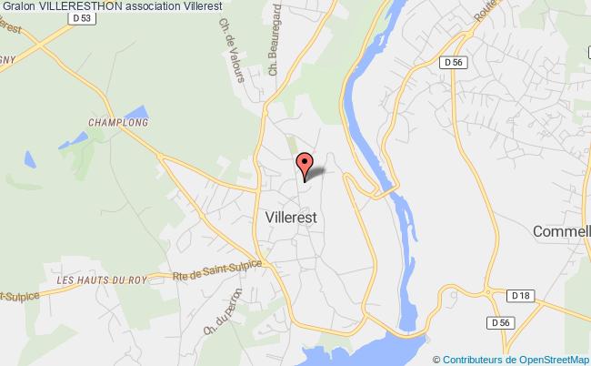 plan association Villeresthon Villerest