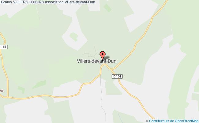 plan association Villers Loisirs Villers-devant-Dun