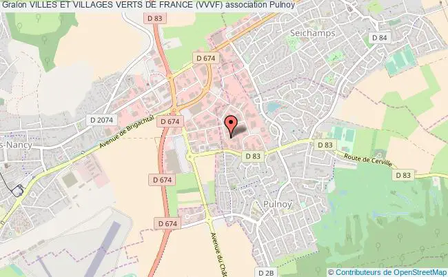 plan association Villes Et Villages Verts De France (vvvf) Pulnoy