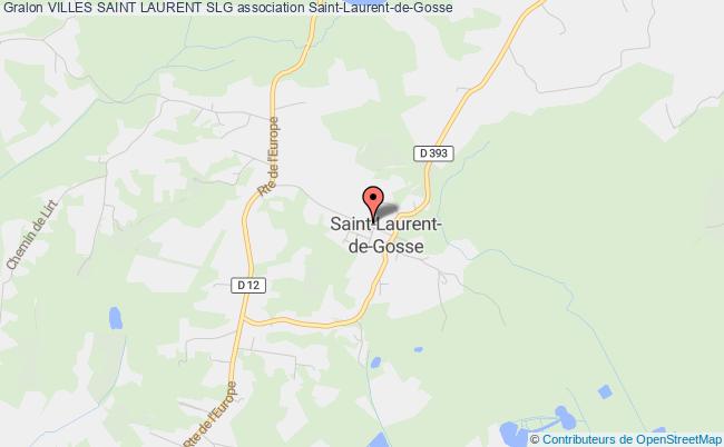 plan association Villes Saint Laurent Slg Saint-Laurent-de-Gosse