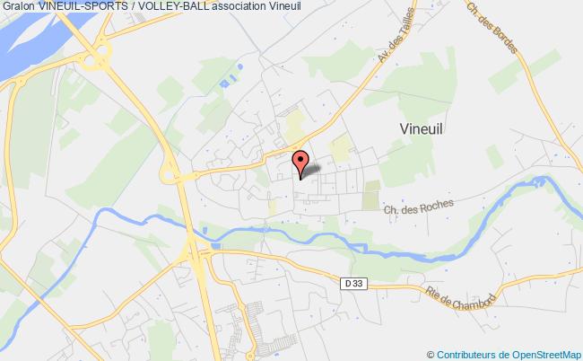 plan association Vineuil-sports / Volley-ball Vineuil