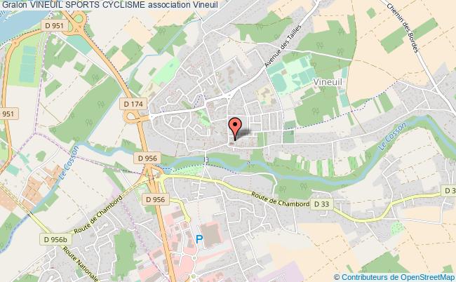 plan association Vineuil Sports Cyclisme Vineuil