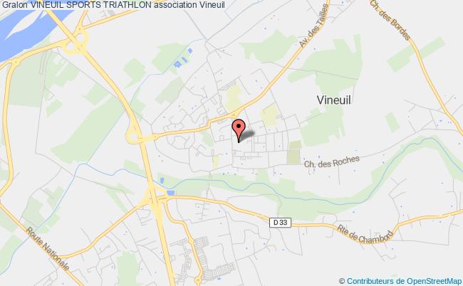 plan association Vineuil Sports Triathlon Vineuil