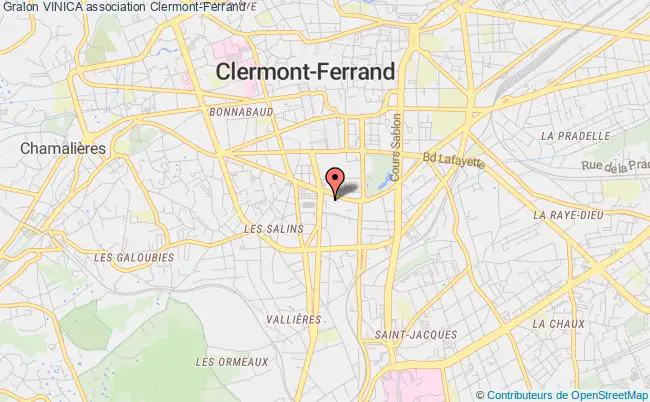 plan association Vinica Clermont-Ferrand