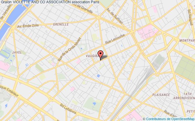 plan association Violette And Co Association Paris 15e
