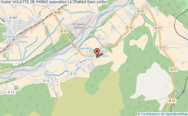 plan association Violette De Parme Le    Chaffaut-Saint-Jurson