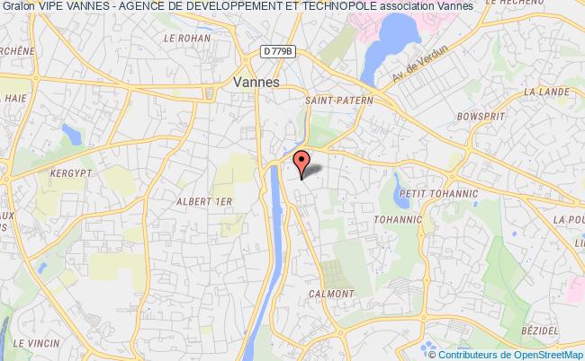 plan association Vipe Vannes - Agence De Developpement Et Technopole Vannes Cedex