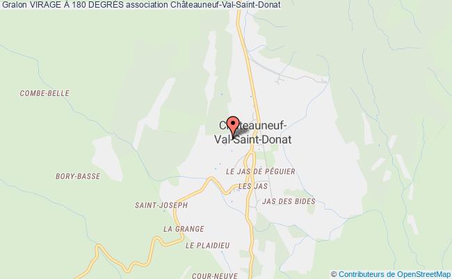 plan association Virage À 180 DegrÉs Châteauneuf-Val-Saint-Donat