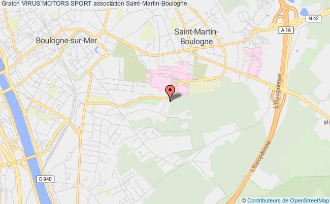 plan association Virus Motors Sport Saint-Martin-Boulogne