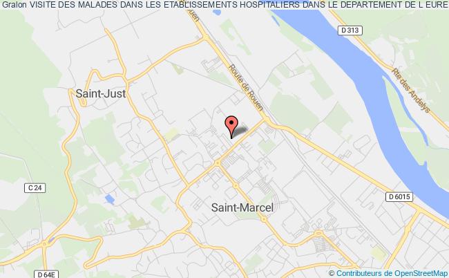 plan association Visite Des Malades Dans Les Etablissements Hospitaliers Dans Le Departement De L Eure Saint-Marcel