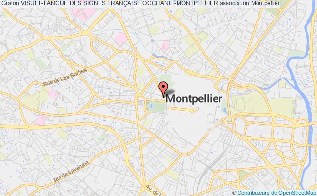 plan association Visuel-langue Des Signes FranÇaise Occitanie-montpellier Montpellier