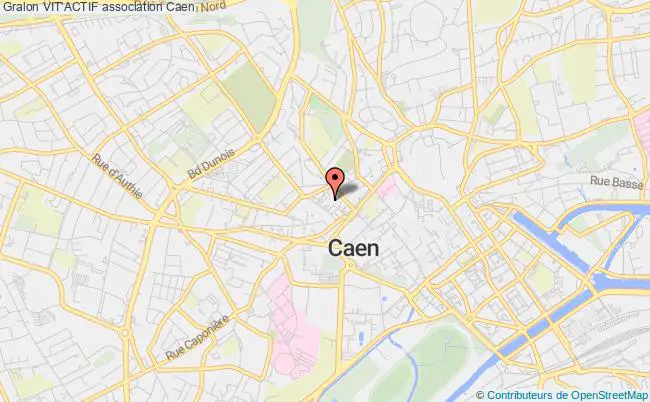 plan association Vit'actif Caen
