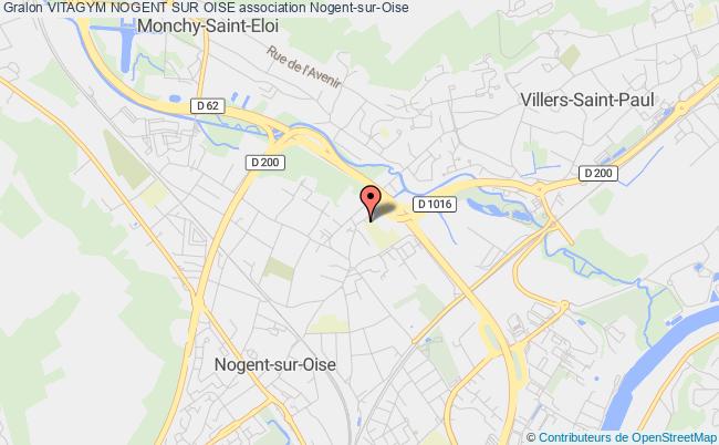 plan association Vitagym Nogent Sur Oise Nogent-sur-Oise