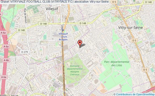 plan association Vitryvale Football Club (vitryvale F.c) Vitry-sur-Seine