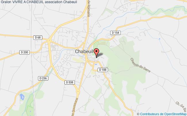 plan association Vivre A Chabeuil Chabeuil