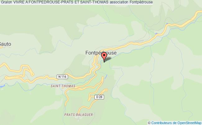 VIVRE A FONTPEDROUSE-PRATS ET SAINT-THOMAS