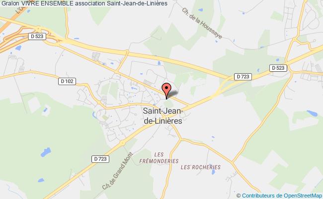 plan association Vivre Ensemble Saint-Georges-sur-Loire
