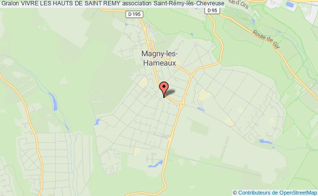 plan association Vivre Les Hauts De Saint Remy Saint-Rémy-lès-Chevreuse