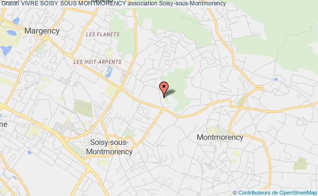 plan association Vivre Soisy Sous Montmorency Soisy-sous-Montmorency