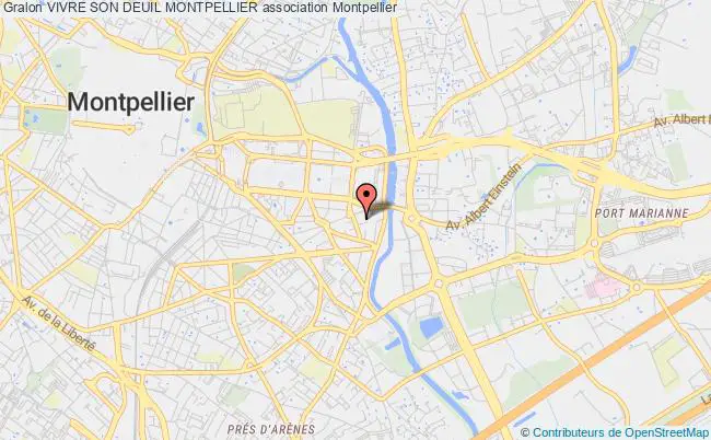 plan association Vivre Son Deuil Montpellier Montpellier