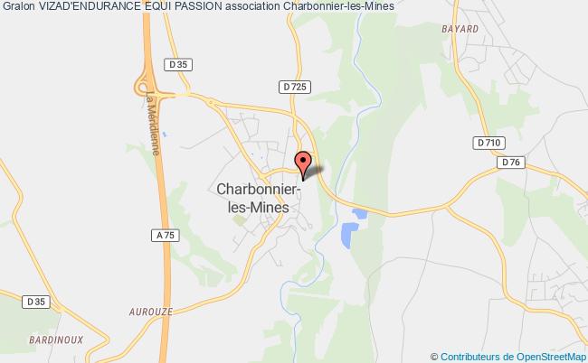plan association Vizad'endurance Equi Passion Charbonnier-les-Mines