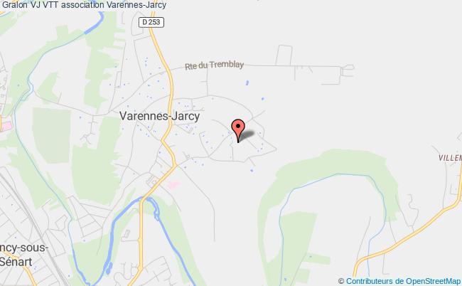 plan association Vj Vtt Varennes-Jarcy