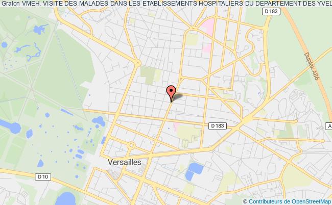 plan association Vmeh. Visite Des Malades Dans Les Etablissements Hospitaliers Du Departement Des Yvelines Versailles