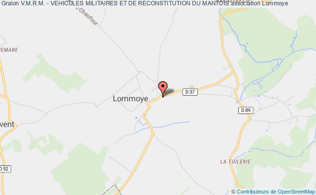 plan association V.m.r.m. - Vehicules Militaires Et De Reconstitution Du Mantois Lommoye