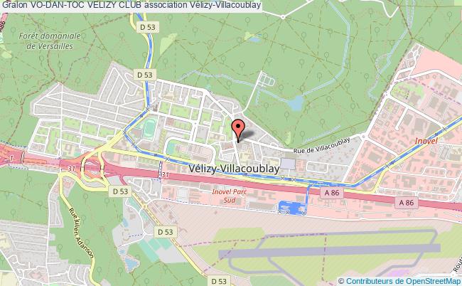 plan association Vo-dan-toc Velizy Club Vélizy-Villacoublay