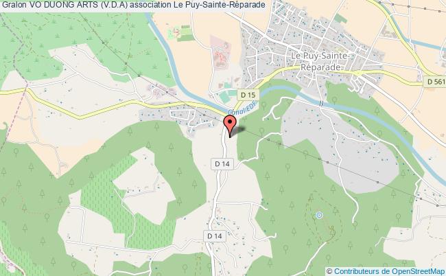 plan association Vo Duong Arts (v.d.a) Le Puy-Sainte-Réparade