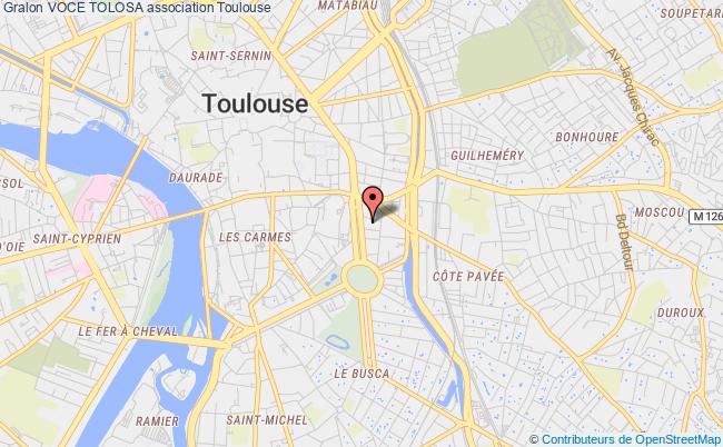 plan association Voce Tolosa Toulouse