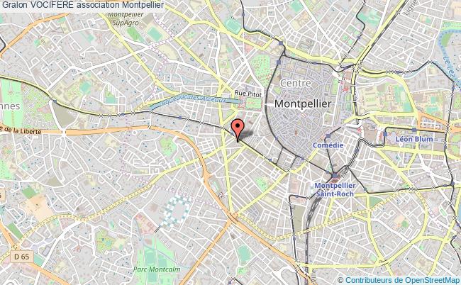 plan association Vocifere Montpellier