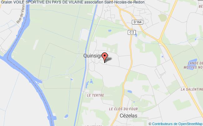 plan association Voile Sportive En Pays De Vilaine Saint-Nicolas-de-Redon